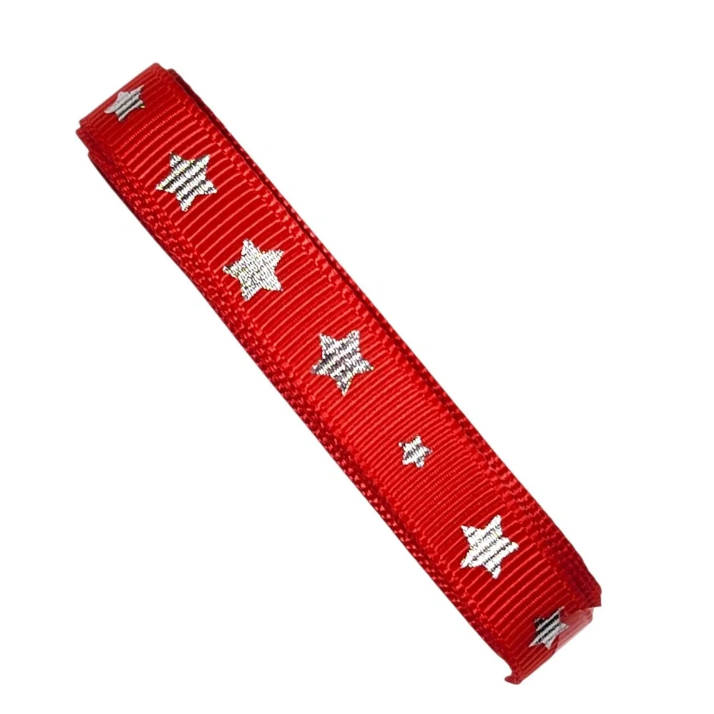 Patriotic Ribbon Bundle 14 Yds Red White Blue Cupcake Donut Stars Stripes Crafts